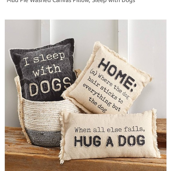 Mud Pie novelty print cushions - Picture 8 of 9